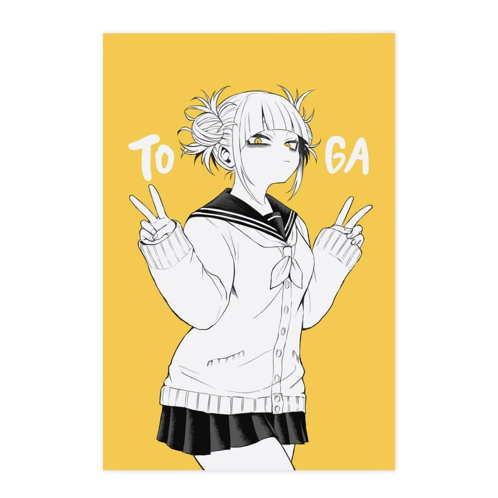 Amazon.co.jp: ヒロアカ トガヒミコ ポスター 絵画 インテリア 壁紙用