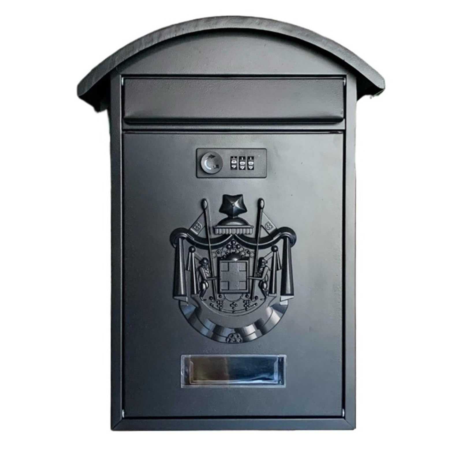 Letter Box Mailbox Mailboxes Retro Classic Villas Mailbox Outdoor Lockable Letter Mail Post Box Wall Mount Outdoor