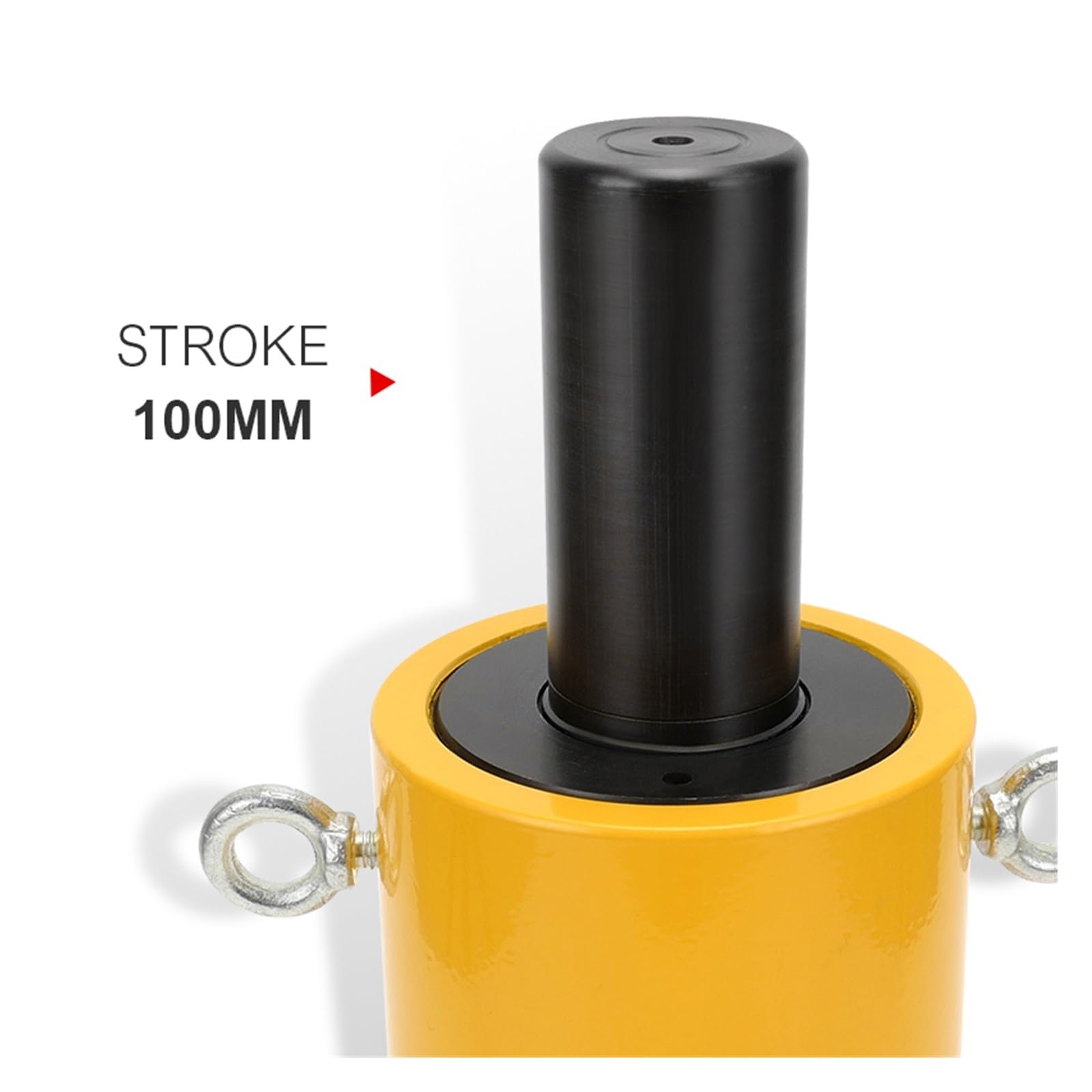 Siłownik Hydrauliczny Podnośnik Hydrauliczny O Skoku 30T I Siłowniku Hydraulicznym Dwustronnego Działania Długości 100 Mm