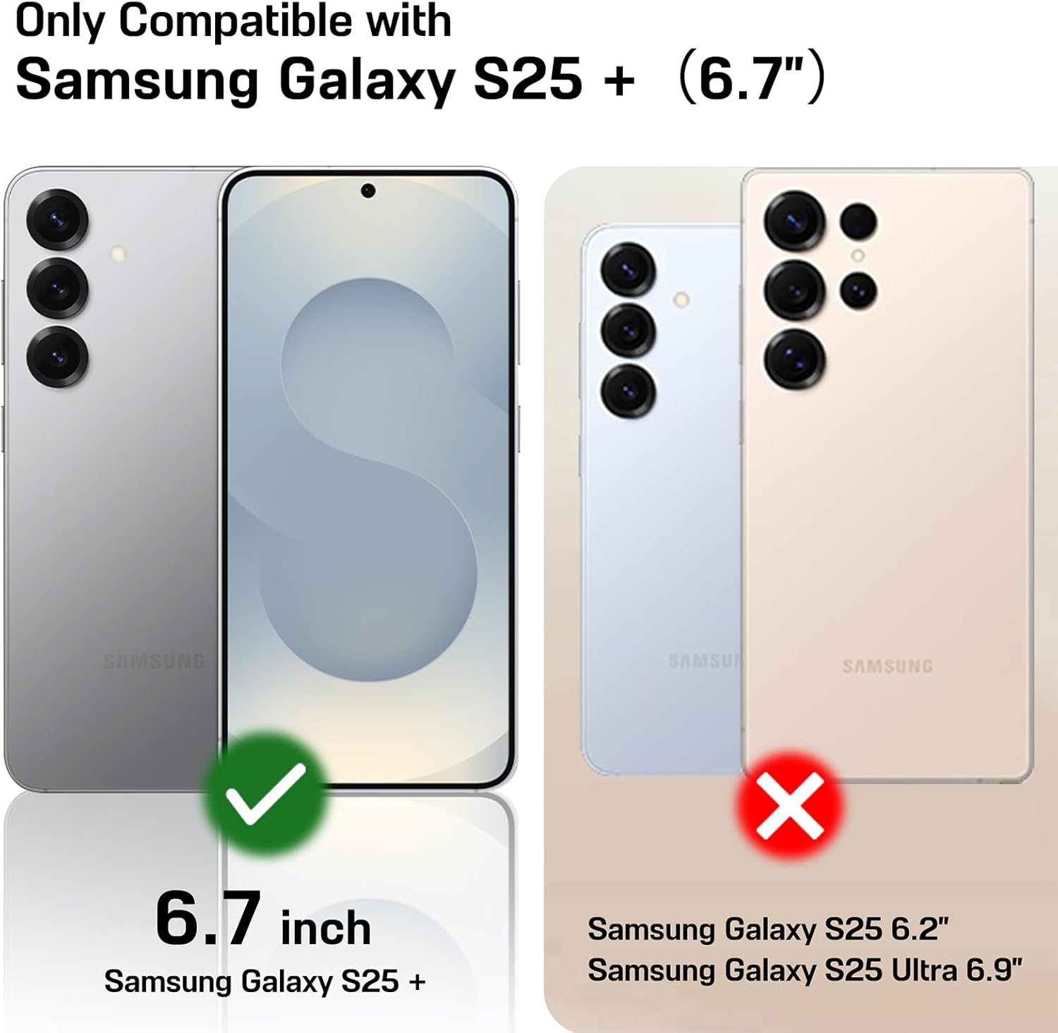 LOHASIC for Galaxy S25 Plus Case, Premium Leather Luxury Business PU Non-Slip Grip Shockproof Bumper Full Body Protective Cover Men Phone Cases for Samsung Galaxy S25+ Plus 5G 6.7 inch 2025 - Brown - Image 2