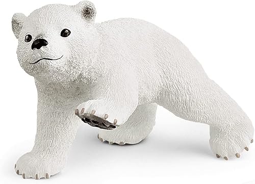 Miniatura 10 de Schleich Wild Life - Juguetes de animales árticos para niños, parque de juegos polar de 4 piezas con osos polares y juguetes Narhwal, a partir de 3