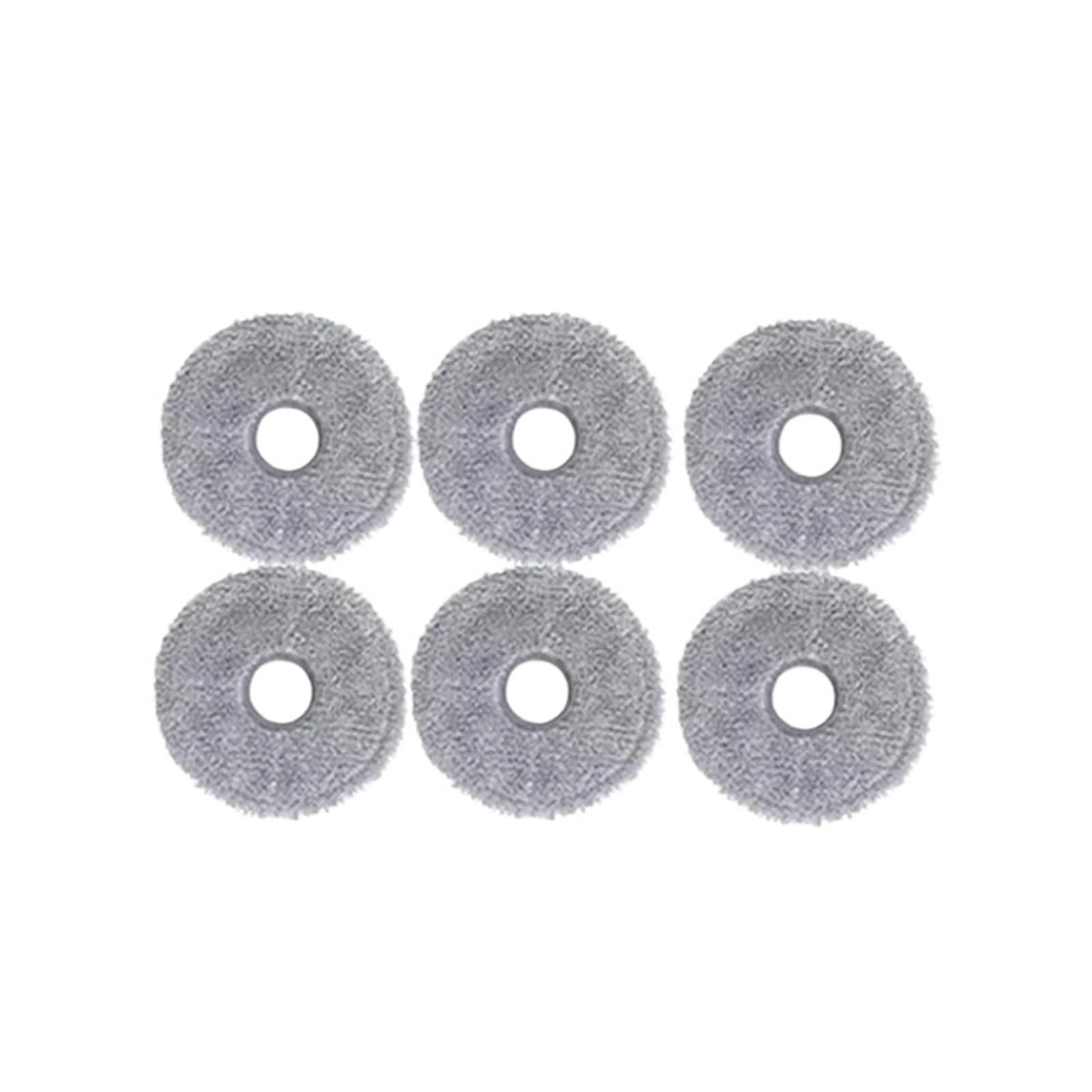 BREAPHBFCZ Compatible For Dreame， Bot L30 Ultra L20 Ultra Robot Vacuum Spare Parts Consumables Main Side Brush Filter Mop Cloth Dust Bag Accessories(6pcs)