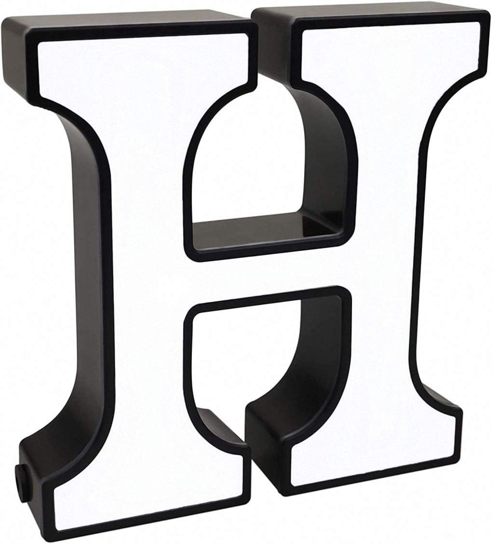 Jemnpela LED Marquee Letter Number Sign Lights Glitter Light Up Alphabet Figure Night Light for Birthday Party Wedding Home Bar Holiday Wall Decoration