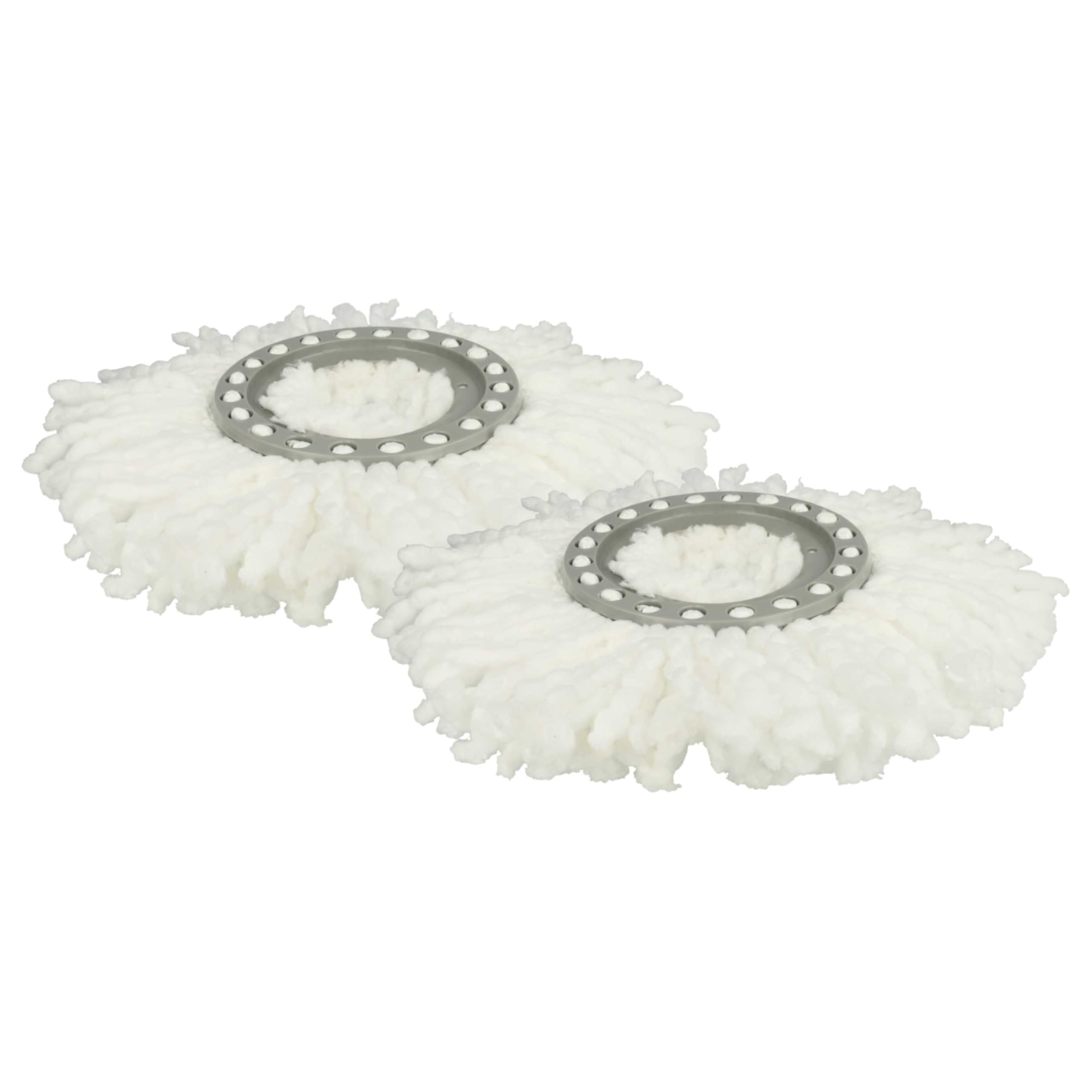Vhbw 4 Testine Ricambio Per Mocio Leifheit Clean Twist – Microfibra 40 Cm – Lavabili A 60°C