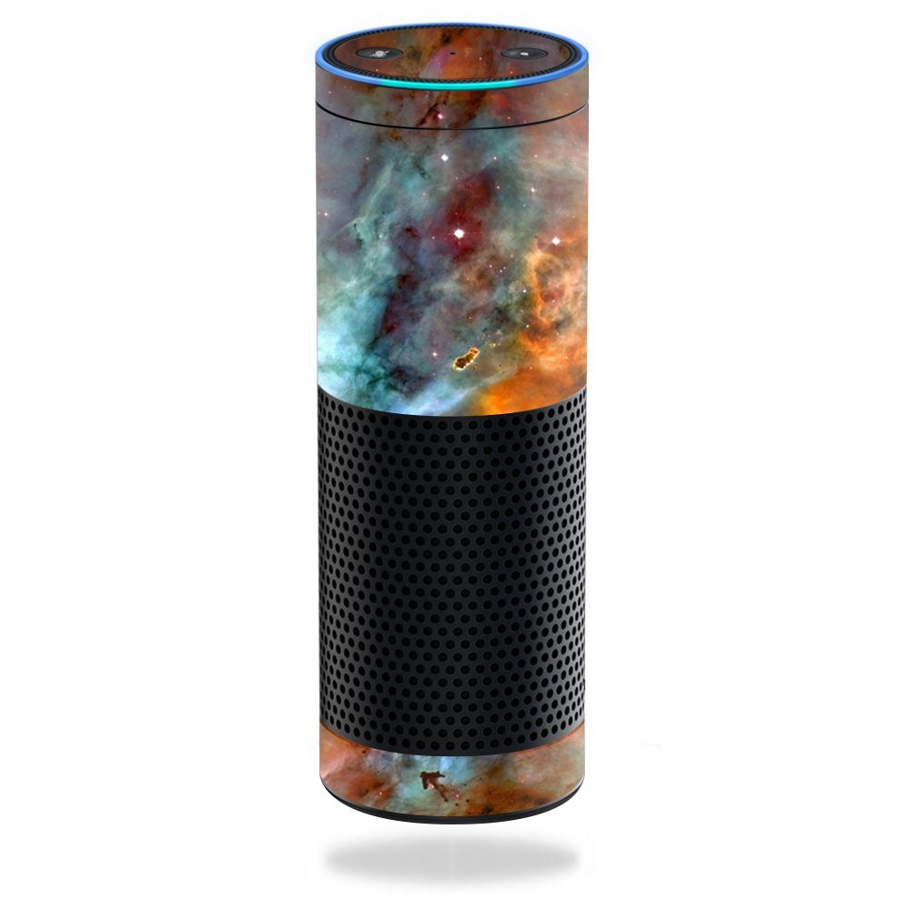 MightySkins Skin Compatible with Amazon Echo - Space Cloud | Protective, Durable, and Unique Vinyl Decal wrap Cover | Easy to Apply, Remove, and Change Styles | Made in The USA