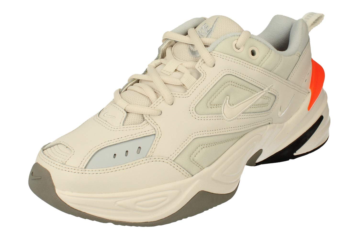 Nike Womens M2K Tekno Running Trainers AO3108 Sneakers Shoes (UK 5.5 US 8 EU 39, Phantom Oil Grey 001)