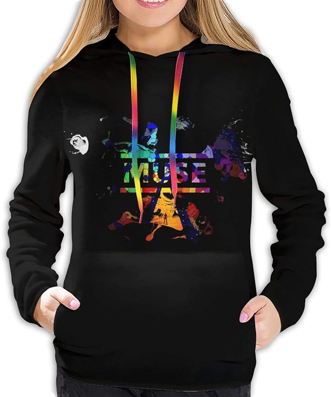 Muse Band Hoodie Women's Long Sleeve Pullover Sweatshirt