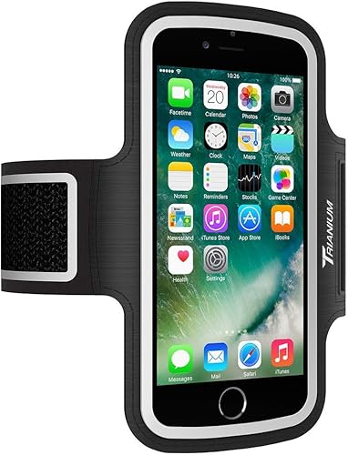 Trianium Brazalete para teléfono grande iPhone Xs Max XR iPhone X 8 7 6s Plus, LG G7 G6, Galaxy s9 s8, Note 9 8 (se ajusta a Otterbox