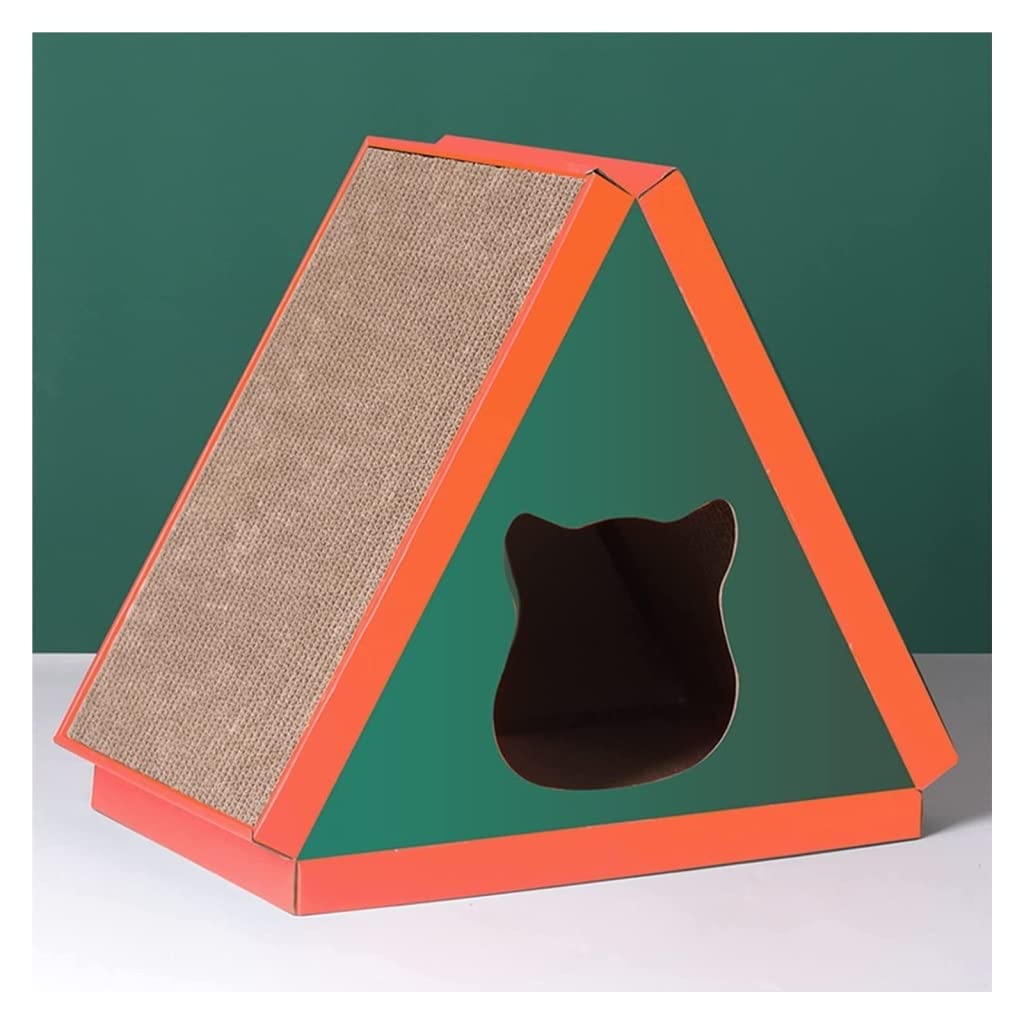 Rascadores para Gatos Rascador Para Gatos, Almohadilla De Cartón, Duradero, Reciclable, Extraíble, 2 En 1, Corrugado, Para Rascador De Gatos, Para Protector De Muebles Afilador de uñas para Mascotas (