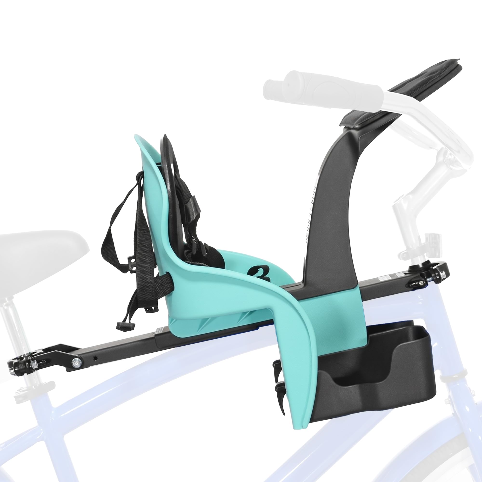 Amazon.com : KaZAM Wallaby Center-Mounted Child Bike Seat - Front