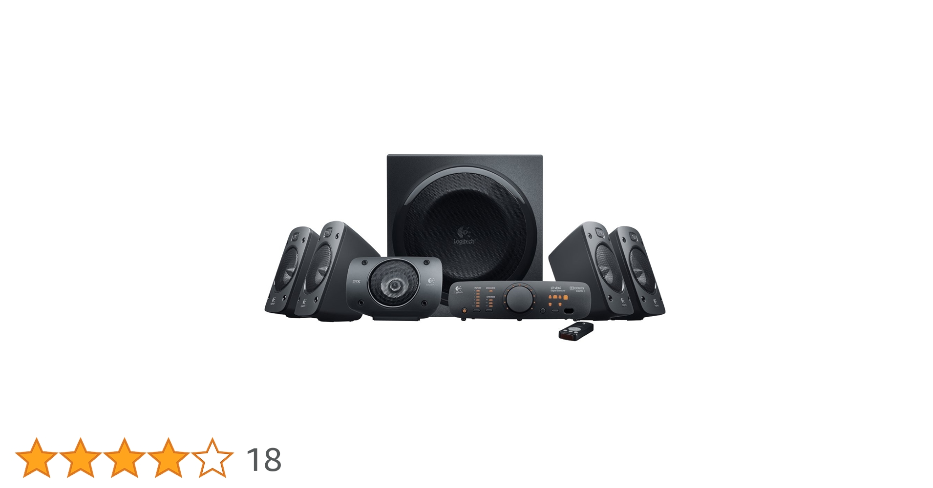 Logitech Z906 5.1 Speaker System USB, Wired : Amazon.co.uk