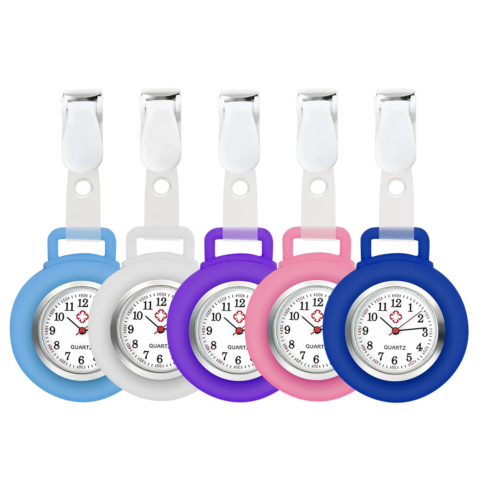 Orologio Con Clip Orologio Da Infermiera In Silicone Pezzi Con