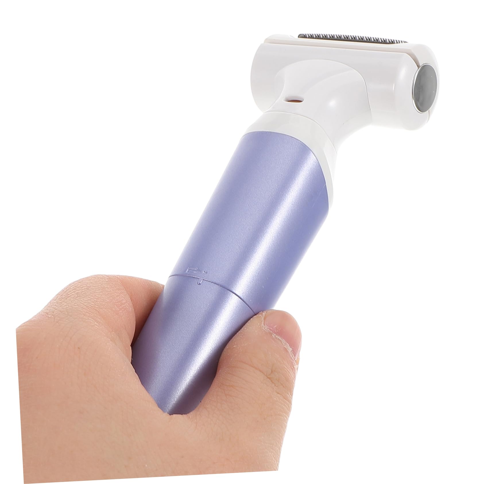 LIFKOME Dispositivo de Depilación Eléctrico para Mujeres y Hombres 1 unidad Tamaño Compacto Indoloro para Cuerpo Completo Uso Facial Brazos y Zonas Íntimas Color Azul Resistente al Agua