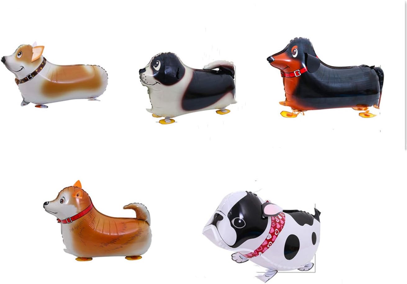 5pcs ウォーキング動物風船恐竜犬象エアウォーカーマイラー箔ヘリウム子供のための 5pcs ウォーキング動物風船恐竜犬象エアウォーカーマイラー箔ヘリウム子供のための