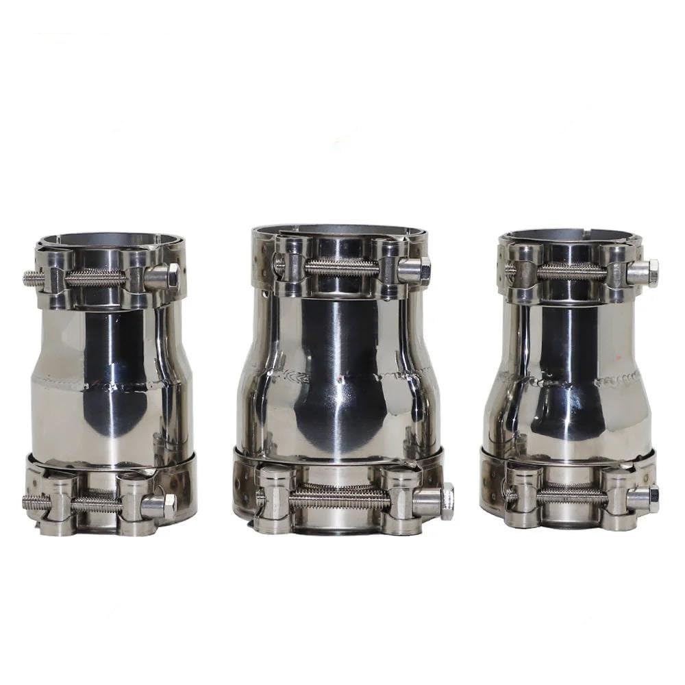 Adattatore Riduttore In Acciaio Inox Per Tubo Dritto – Saldato, Per Auto E Moto, Diametro Interno 48-54 Mm