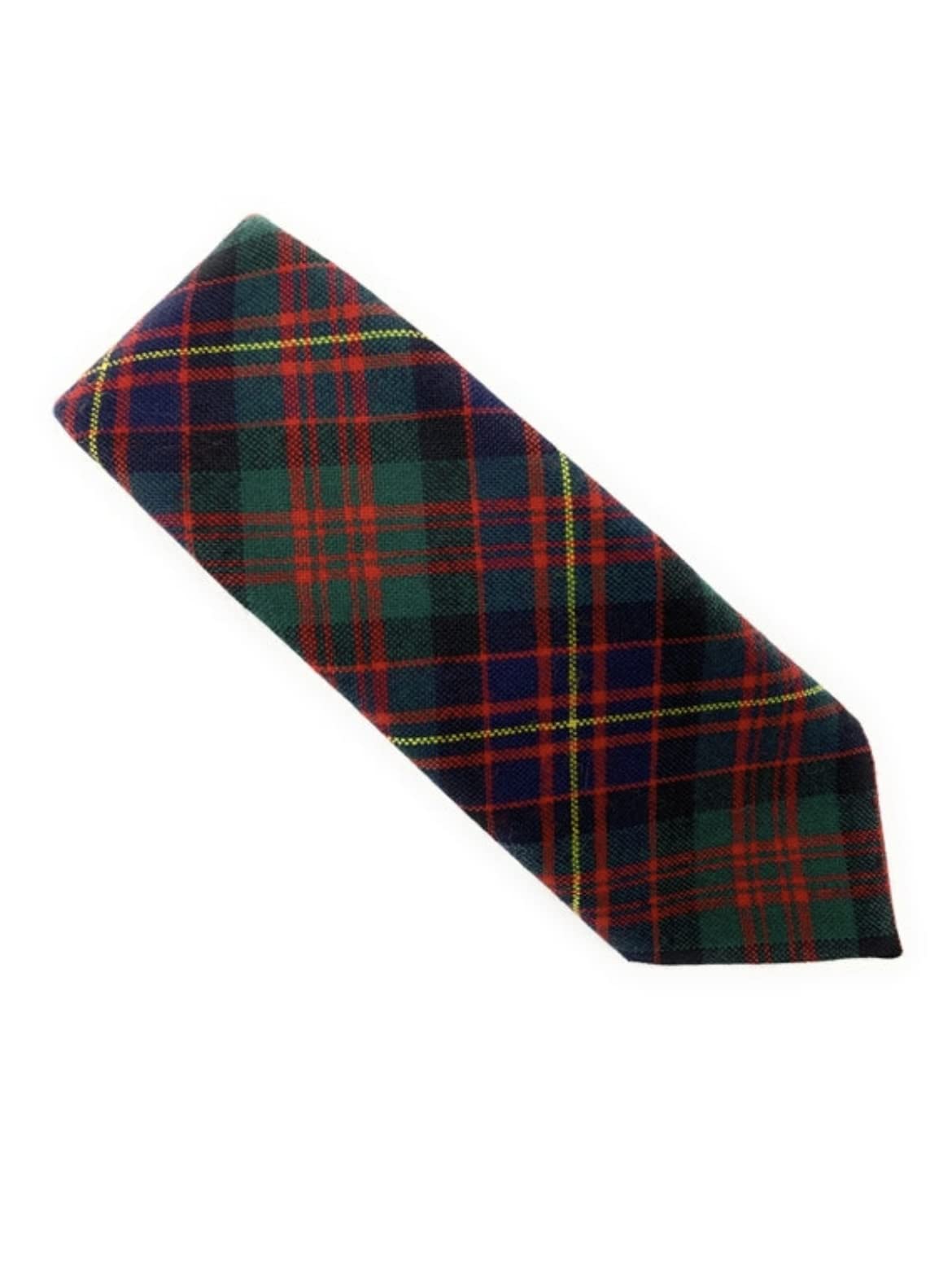 Tartan Tweeds Men's Cameron Of Erracht Traditional Tartan Necktie 100% Wool British Made