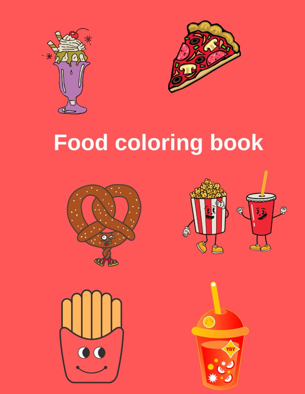 Food coloring book