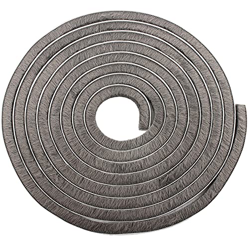 TamBee Self-Adhesive Soundproofing Weather Stripping for Door Window, Grey by TamBee - Used condition - US$16.12