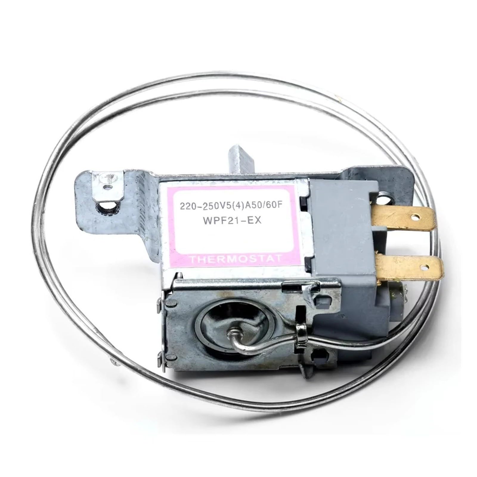 1 PZ WPF21-EX Termostato for Frigorifero A 2 Pin Accessori for Il Controllo Della Temperatura Del Congelatore In Metallo for Uso Domestico