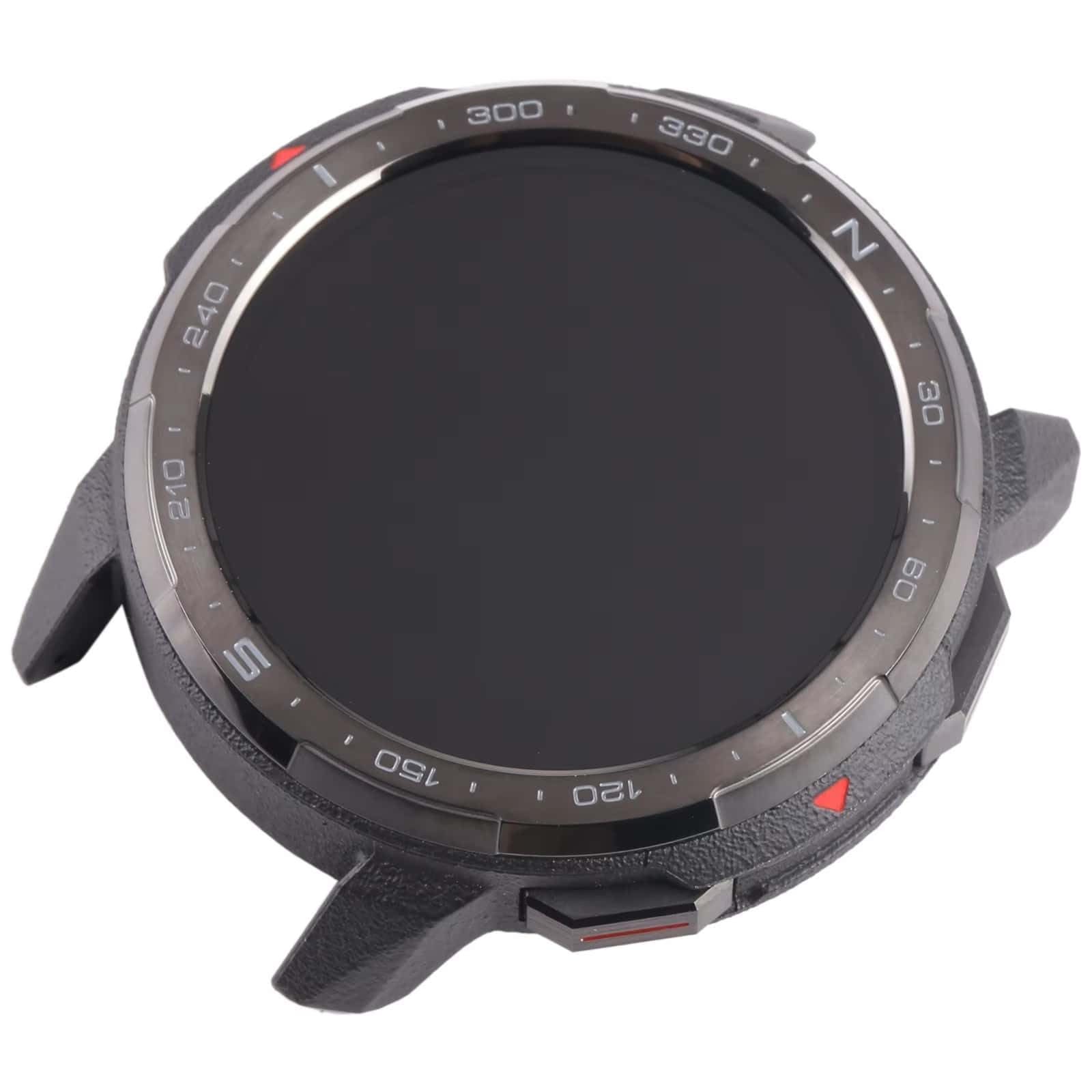 YOOOKOOO - Pantalla LCD para Huawei Honor Watch GS Pro con digitalizador, pieza de repuesto de reparación de montaje completo (con marco blanco)