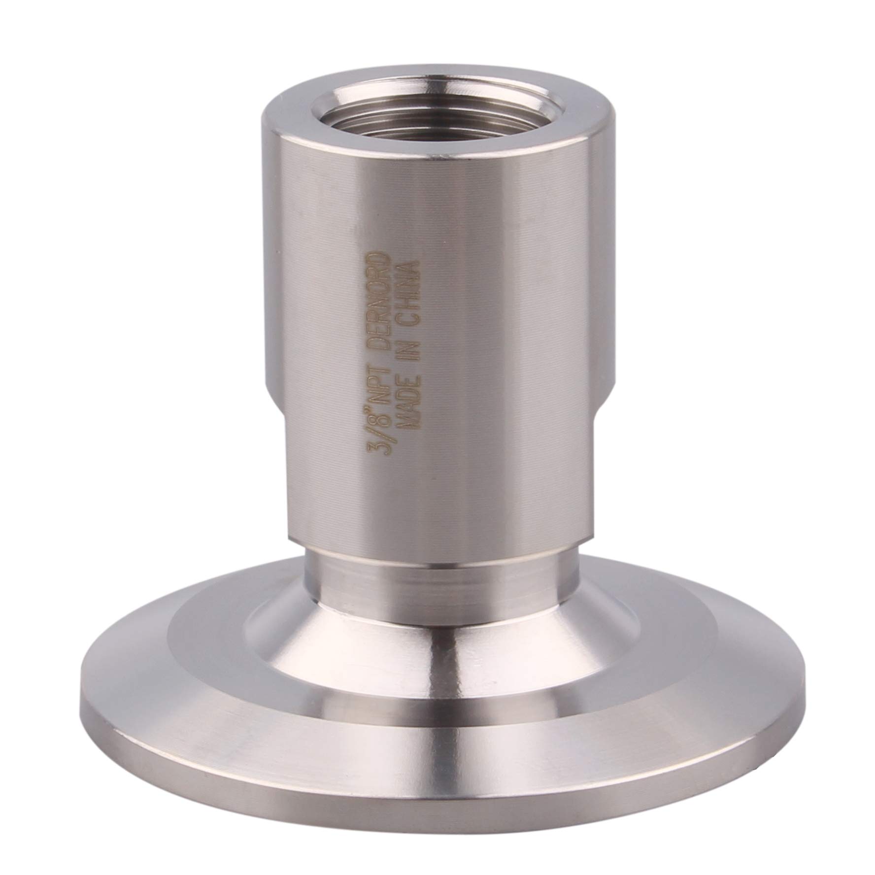 Adaptateur Tri-Clamp 3/8" FNPT étanchéité maximale sans fuite
