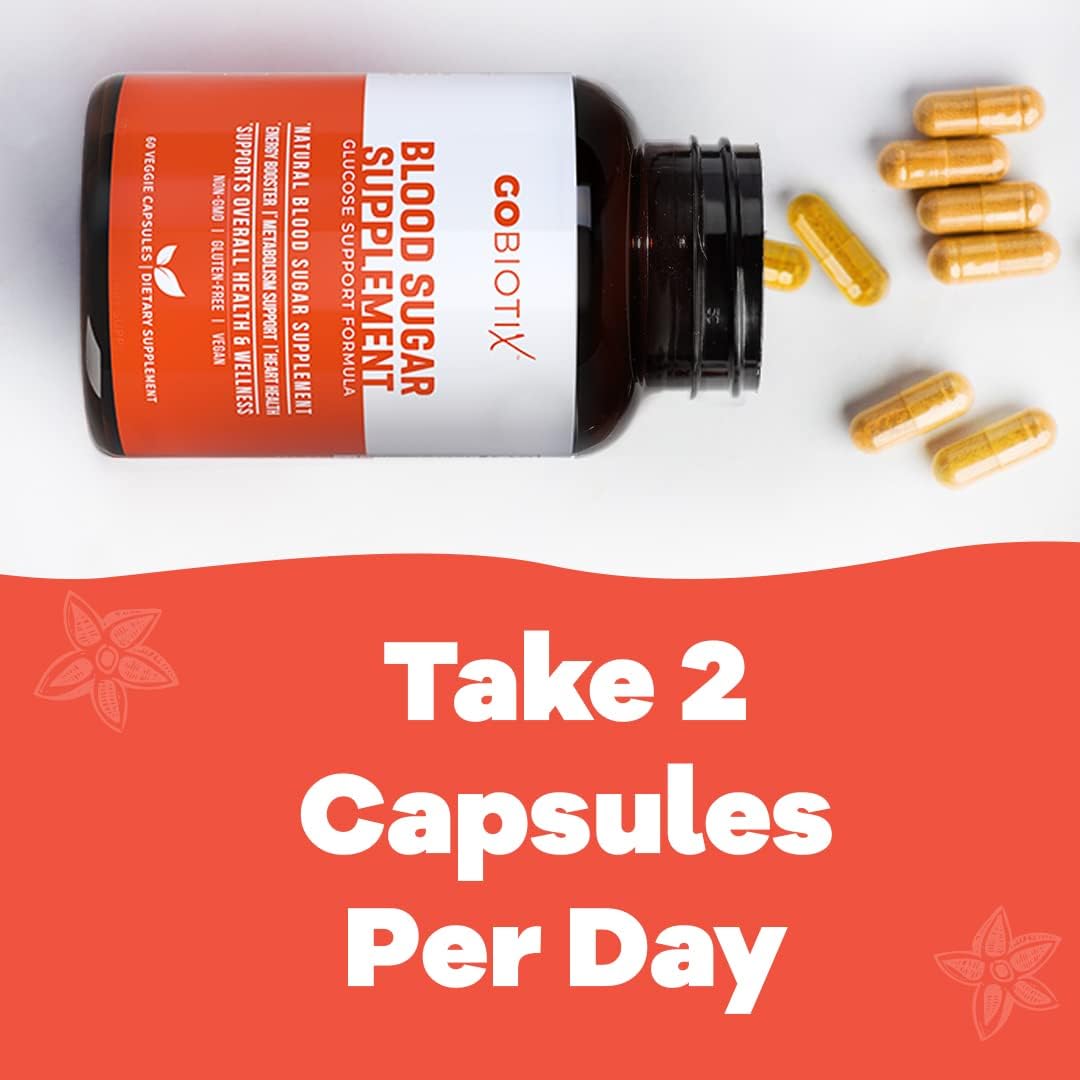 Buy GOBIOTIX Blood Sugar Supplement Cinnamon Extract and Berberine