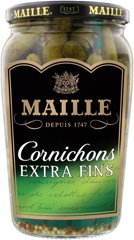 Maille Cornichons Crunchy Extra Fins - Pickles 380g