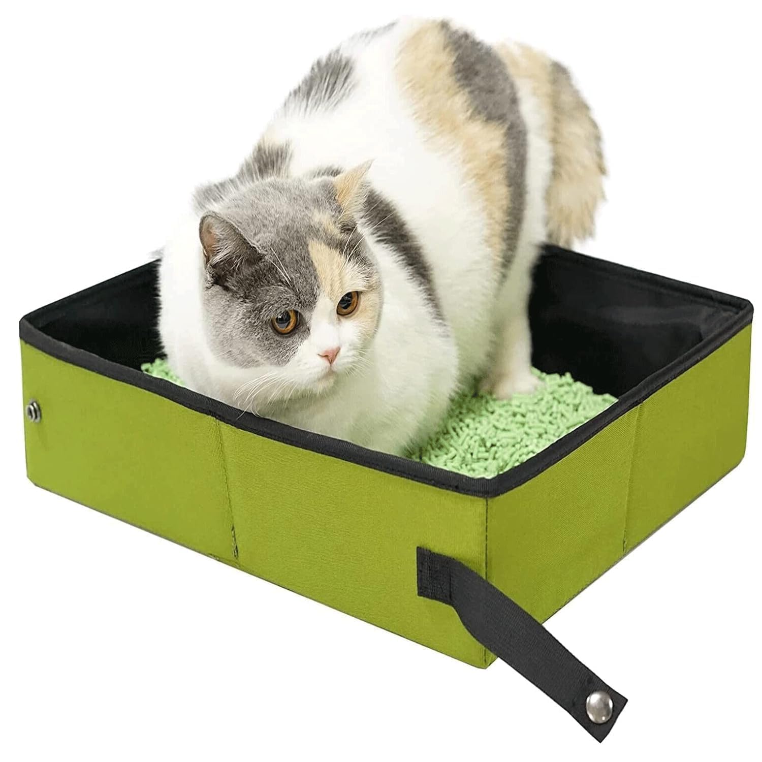 Reis Kattenbak Opvouwbaar, Waterdicht, Perfect voor onderweg Reis Kattenbak Opvouwbaar, Waterdicht, Perfect voor onderweg