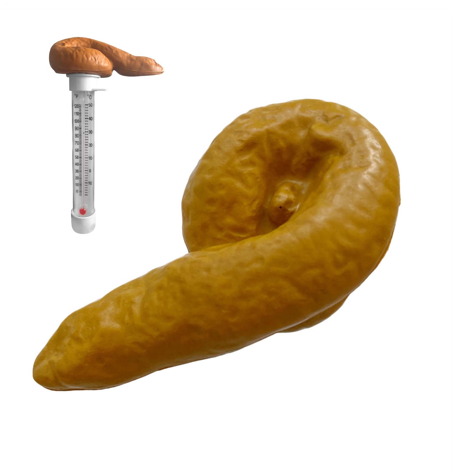 Floating Poop Pools Thermometer,Swimming Pools Thermometer Floating Poop Prank Water Thermomete,Easy Read Temperature, Outdoor/Indoor Swimming Pools, Hot Tub, Spa, and Pond