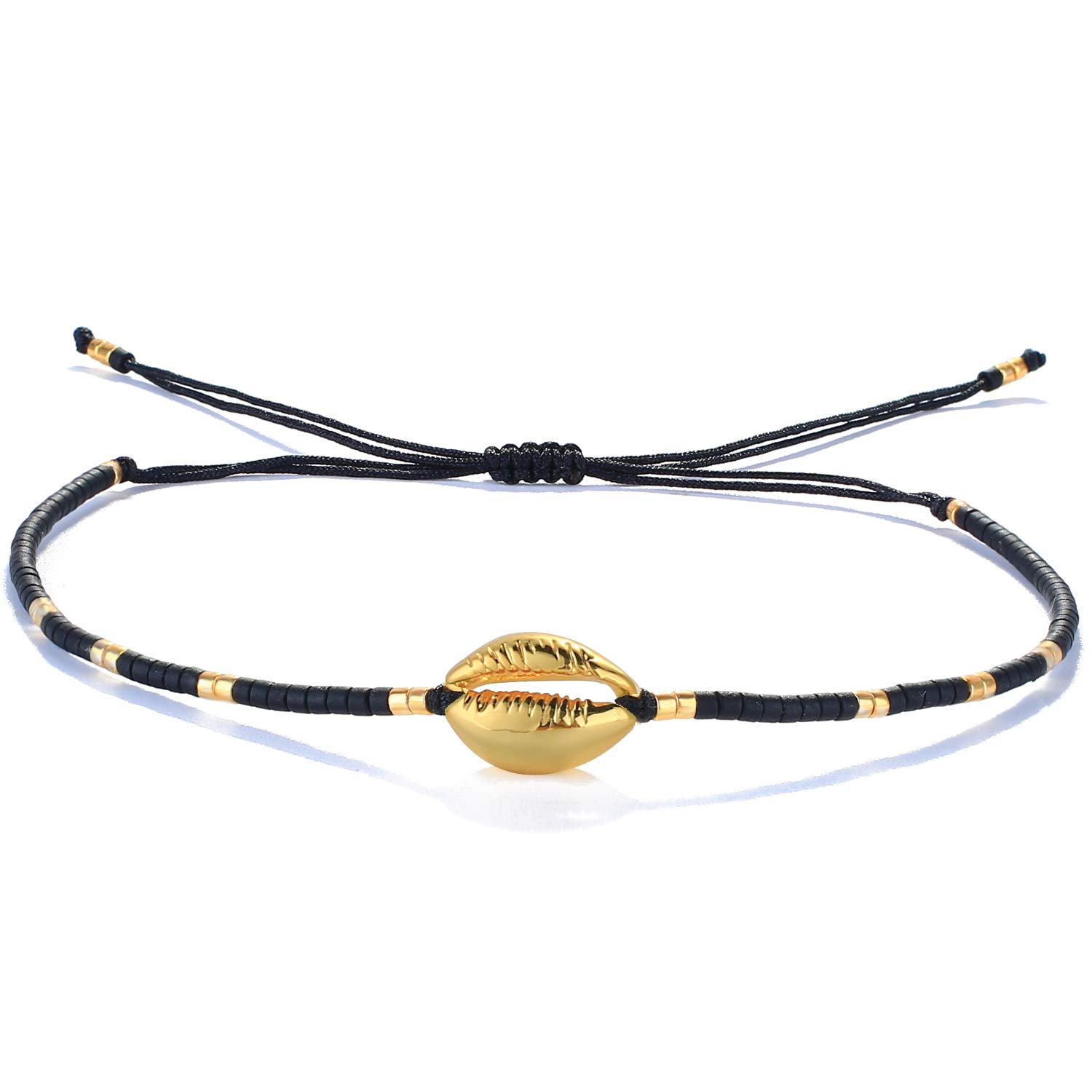 KELITCH New Boho Beach Rainbow Strand bracciali intrecciato braccialetto di amicizia regalo estivo
