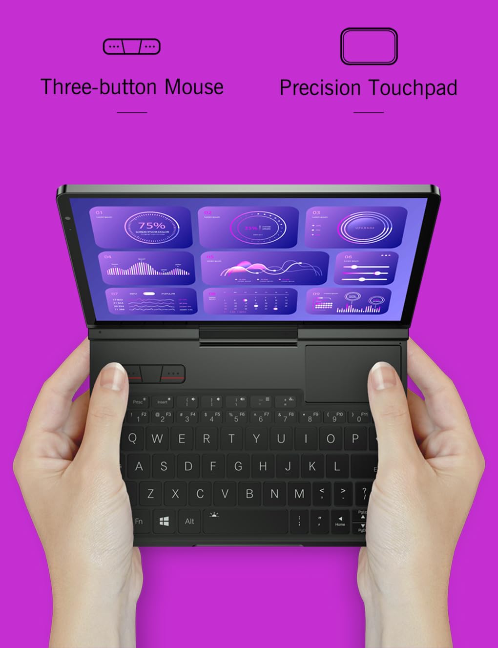 GPD Pocket ミニノートPC 本体 8型2in1ミニノートPC「GPD Pocket 3」の国内販売を発表 Core i7