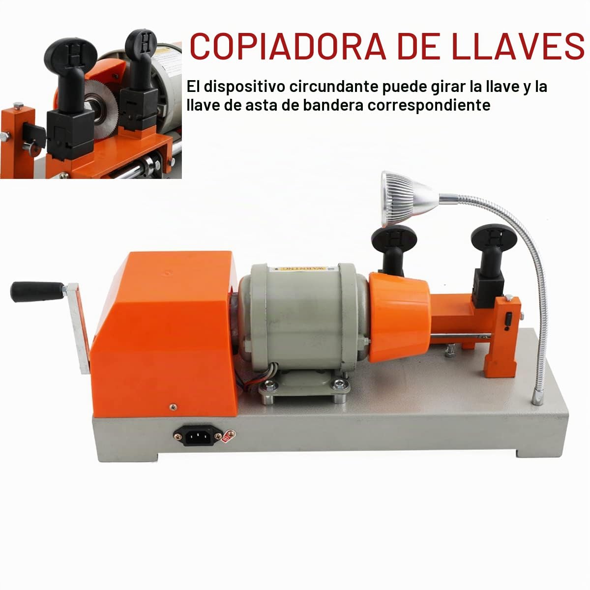 Cortador de llaves multifunción, eléctrico, manual, doble horizontal, copiadora, 220 V, 120 W