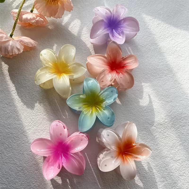 Lotus Saç Tokası Kadın Saç Tokası Yeni Ürün (Pembe)