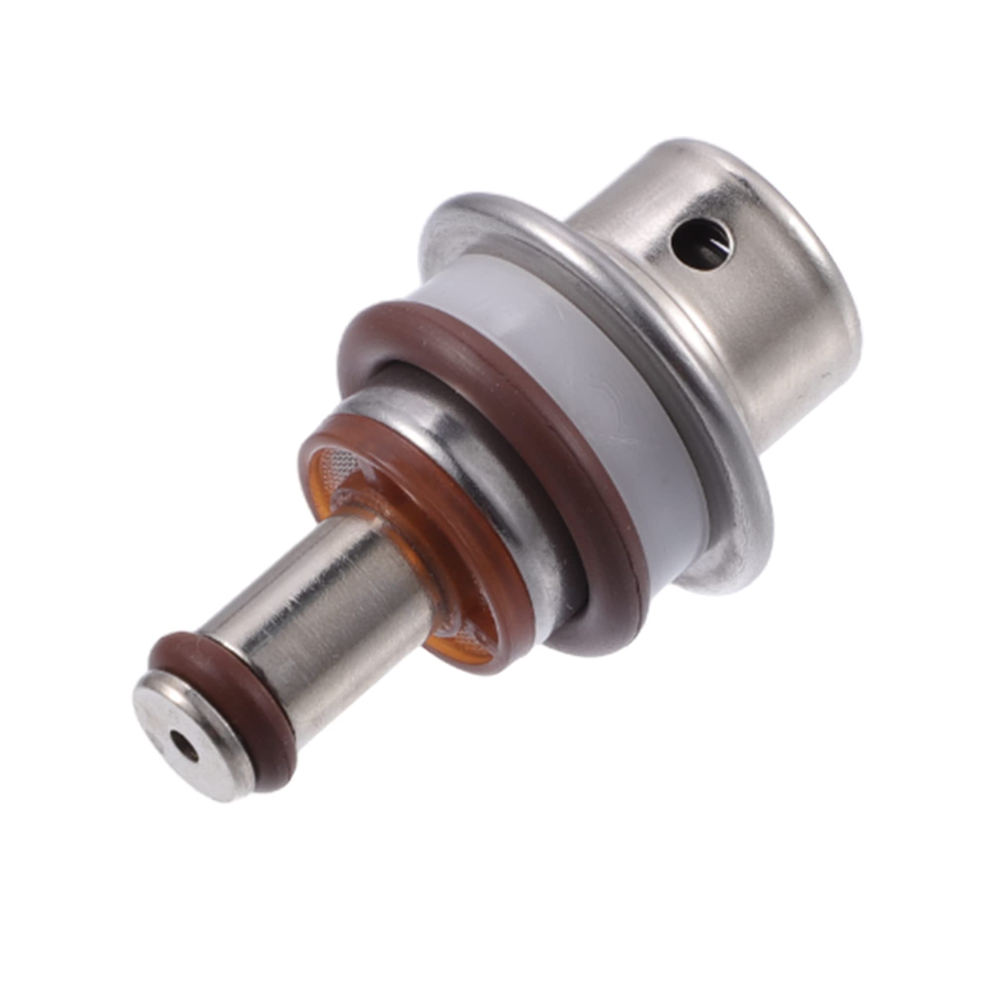 X AUTOHAUX Combustible Inyección Presión Regulador Para Scion Im 2016 1Pc | Metal, Tono Plateado, Reemplaza 23280-21010, Para Scion Im 16, Tc 11-16, Para Toyota Camry 07-17, Prius 10-22, Yaris 06-19