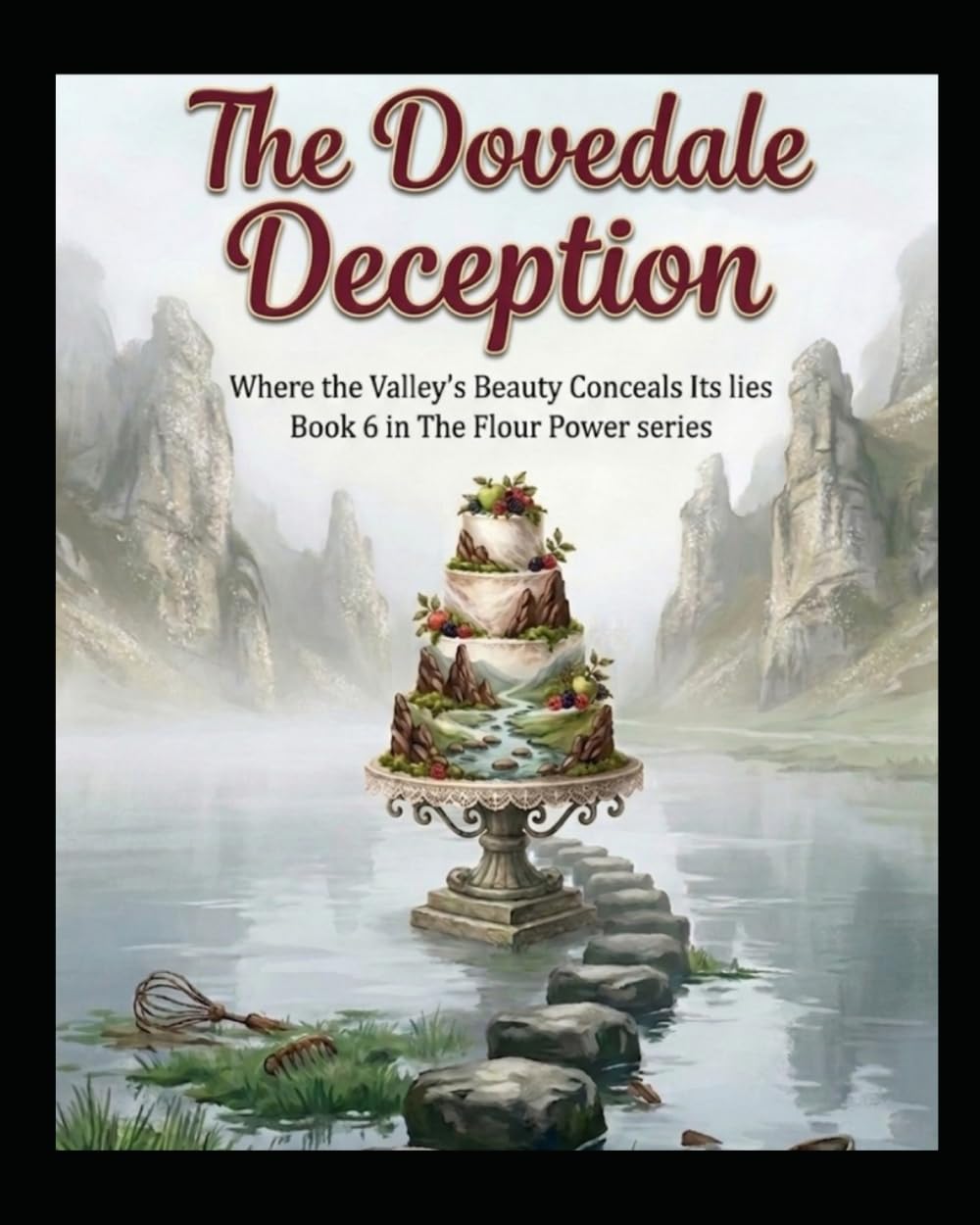 THE DOVEDALE DECEPTION A Flour Power Mystery — Book Six: A British Cozy Mystery Beneath Dovedale’s Famous Stepping Stones, Someone Is Hiding a Deadly ... Power Series a Cozy Culinary in Derbyshire)