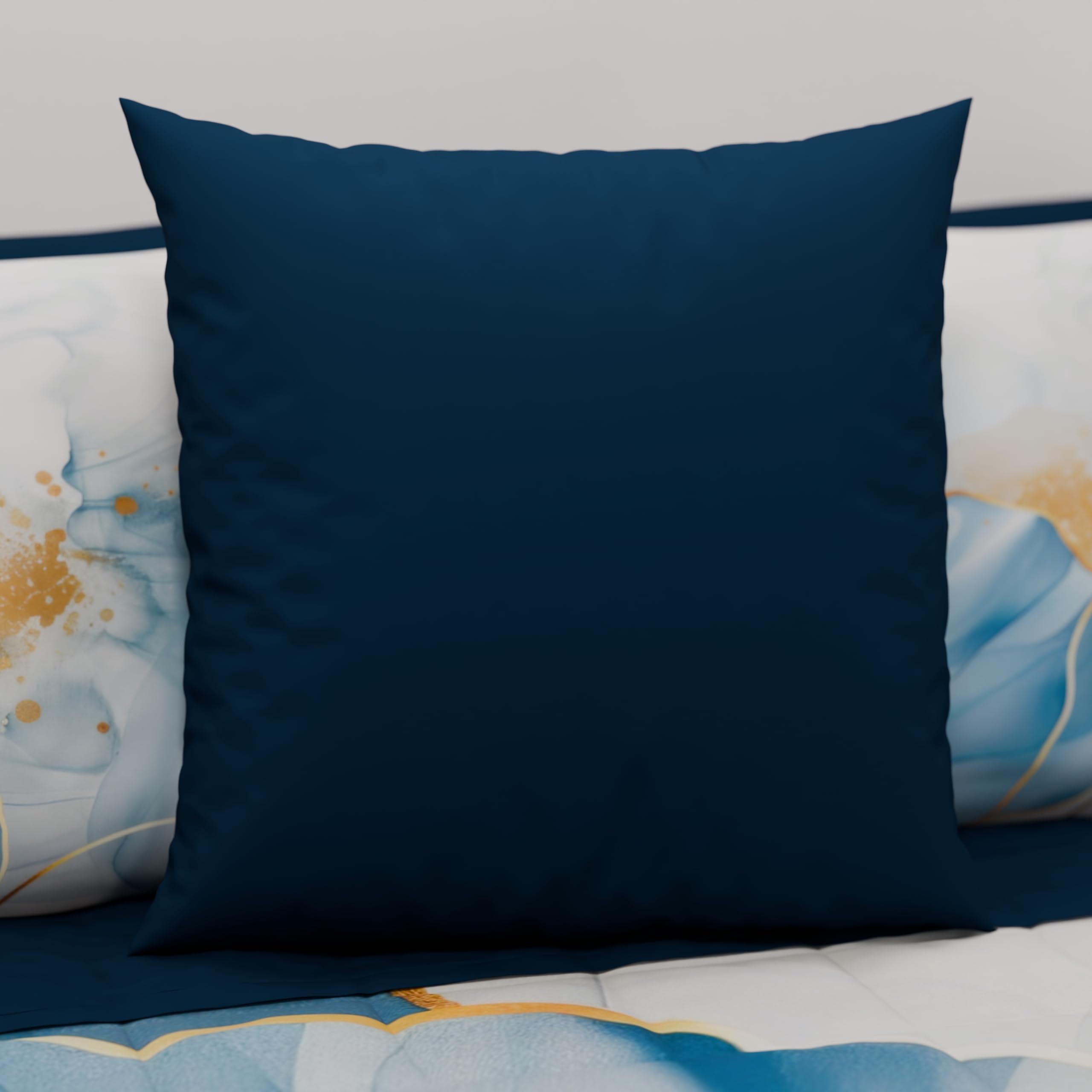PETTI Artigiani Italiani, Pair of 30x30 cm Microfiber Pillowcases, Bedroom Cushions, Sofa, Set of 2 Cushion Covers - Image 2