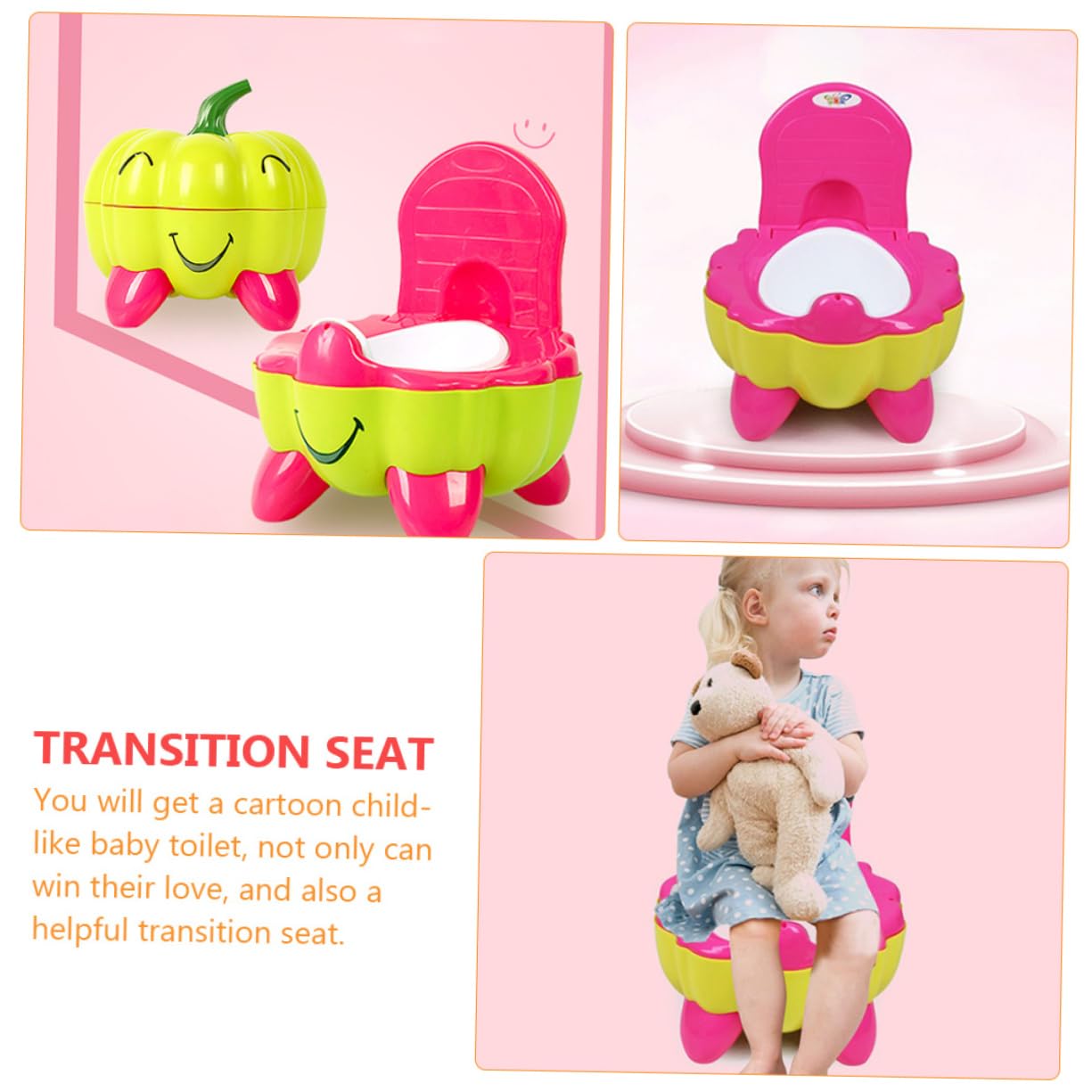 ORFOFE Töpfchen-trainingssitz Für Jungen Und Mädchen Baby-toilettentraining Töpfchen Übergangstöpfchen Für Kleinkinder
