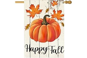RABUSOFA 28x40 Inch Double Sided Fall Porch Flags for Outside