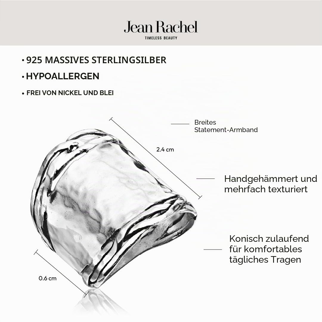 925 Sterling Silber Ring im Vintage Antik Look, hypoallergen, nickelfrei, bleifrei, handgefertigte Designer-Kollektion