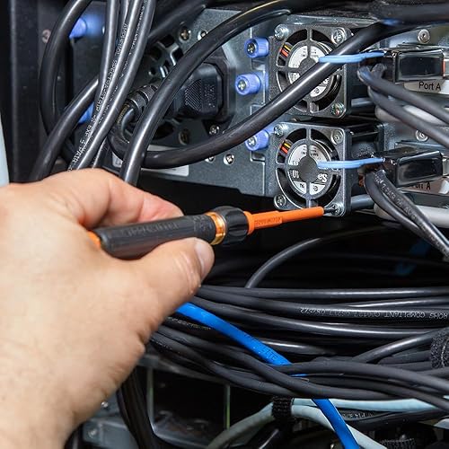 Miniatura 4 de Klein Tools 32584INSR Juego de destornilladores de precisión 8 en 1 con estuche, juego aislado nominal de 1000 V con puntas Phillips, ranuradas y