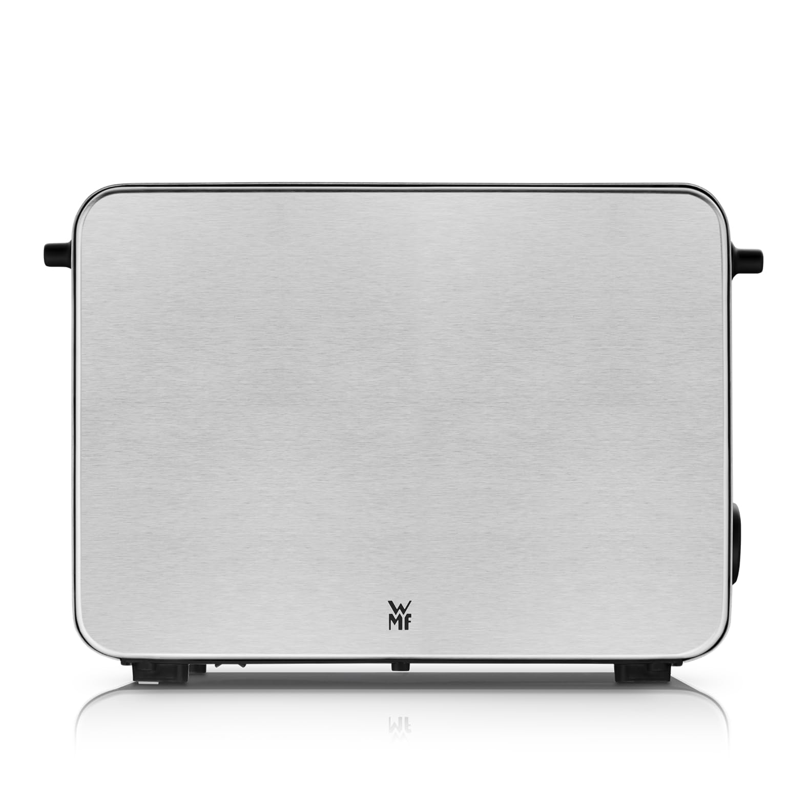 WMF Stelio Toaster 2 Scheiben Edelstahl, Doppelschlitz Toaster mit Brötchenaufsatz, Bagel-Funktion, 7 Bräunungsstufen, 900 W, edelstahl matt