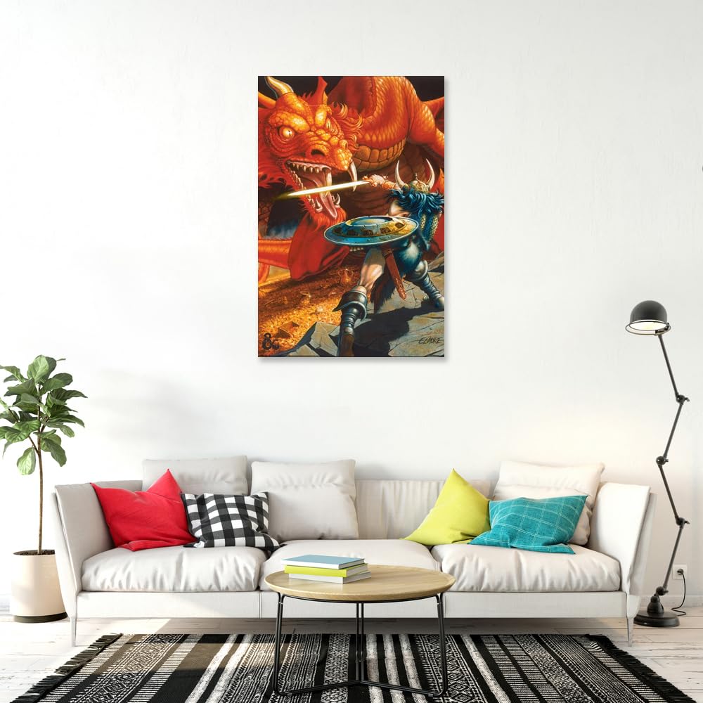 Amazon.com: Dungeons & Dragons - Fantasy/Gaming Poster (Dragon