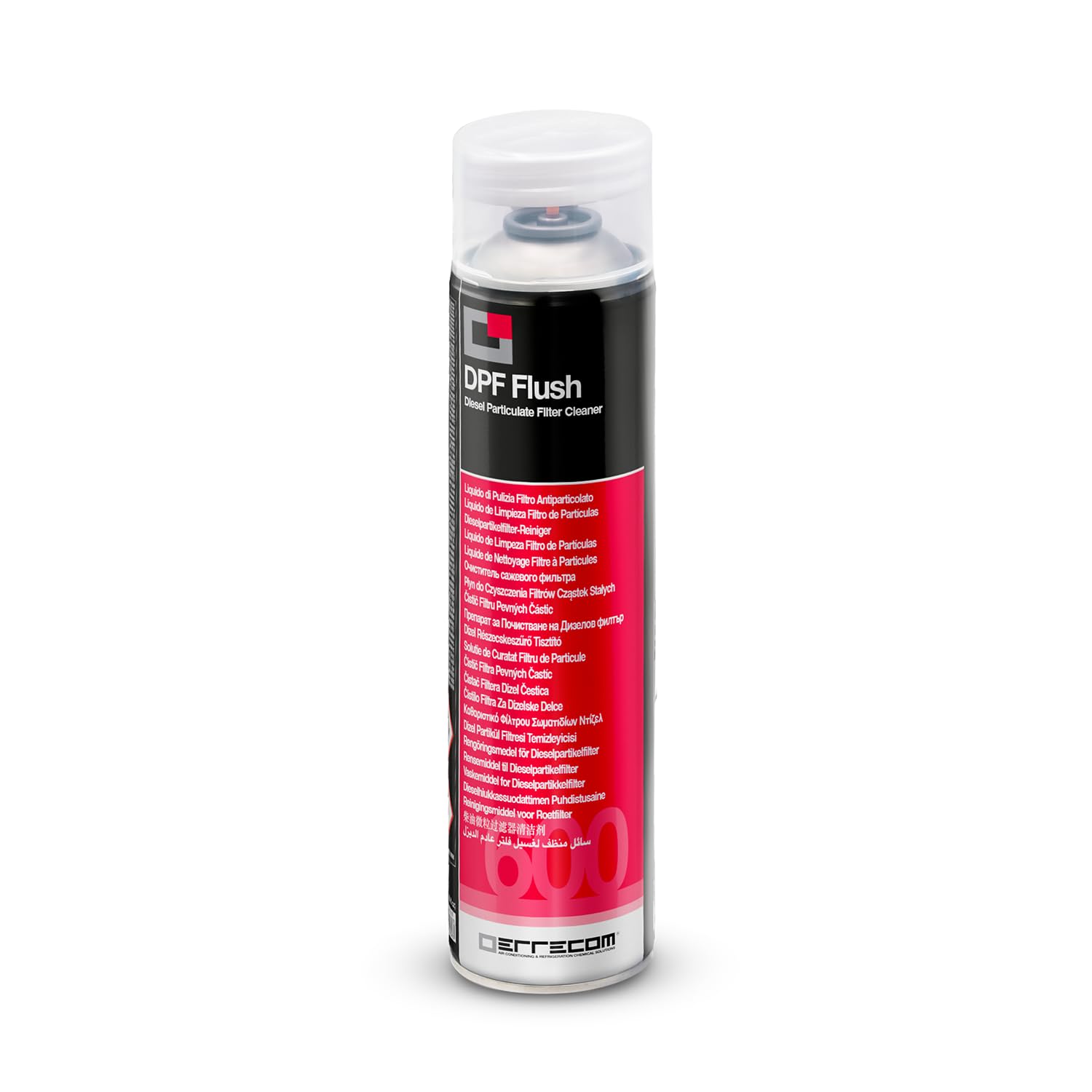 ERRECOM DPF Flush, Nettoyant pour Filtre à Particules (FAP) et Catalyseur, sans Démontage, Bouteille de 600 ML - 1