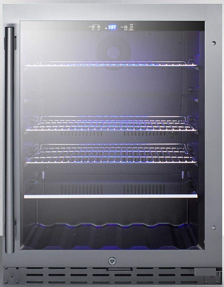 Summit Appliance ALBV2466 4.2 cu ft Beverage Cooler Grey