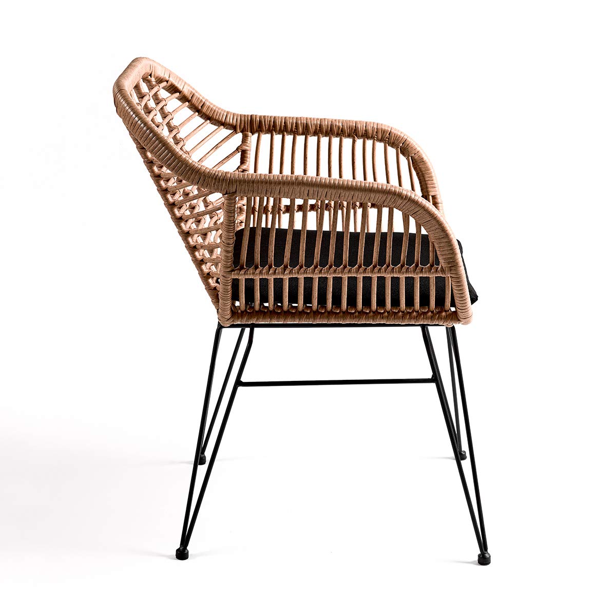 Sillón ratán sintético Pata Negra