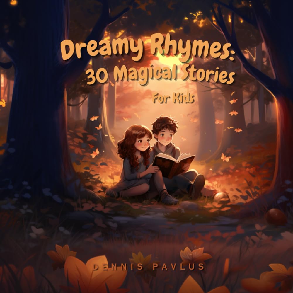 Dreamy Rhymes: 30 Magical Stories For Kids: Calming Short Poems For Every Day to Fall Asleep Quickly, Colourful Poem Book For Children | Boys and Girls | English Version