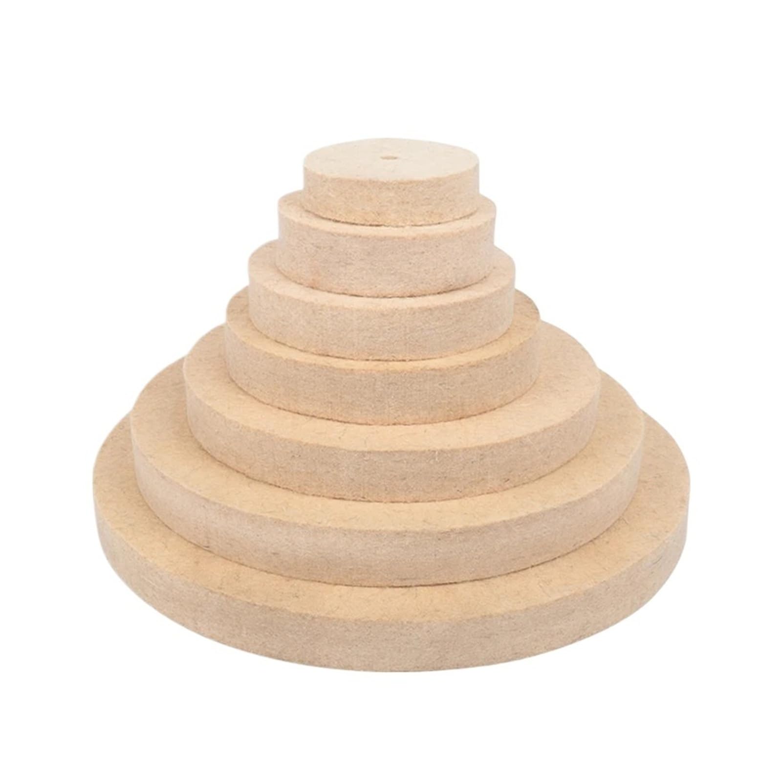 75-300mm Wool Polishing Wheel Angle Grinder Wheel Buffing Pads Felt Polishing Disc For Metal Glass Marble Ceramics(100x10x25mm)