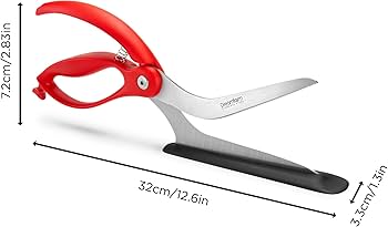 Amazon.com: Dreamfarm Scizza 2-In-1 Easy Ergonomic Pizza Scissors