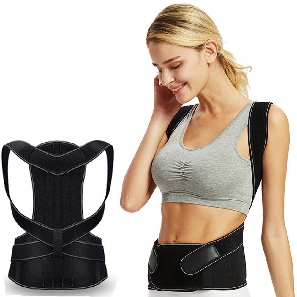 Posture Corrector for Women Bra Ergonomic Adjustable Comfortable Support for Relief Of Upper Back Pain and Protection Of The Lumbar Spine