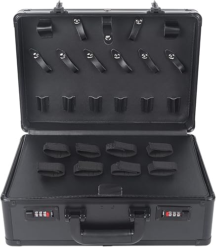 Miniatura 6 de YETINGSHOP Gran peluquero salón de belleza Kits de herramientas de almacenamiento Estuche de transporte de viaje para peluquería Bolsa de viaje para